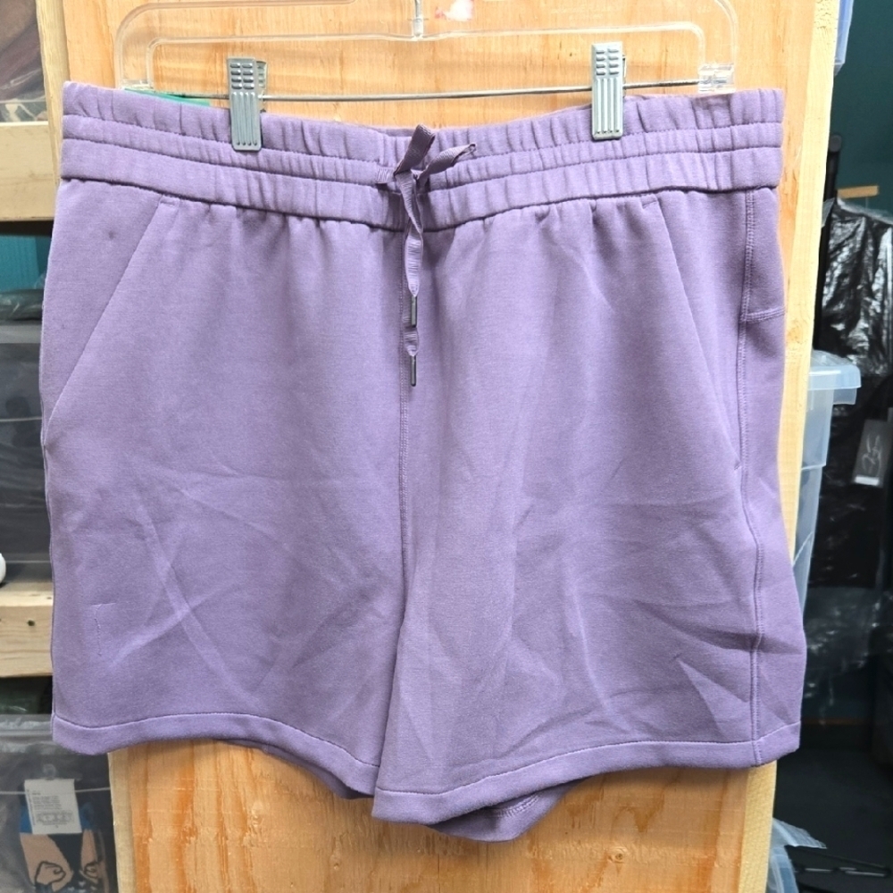 Buffalo David Bitton Size XL Light Purple High Rise Soft Lux Short